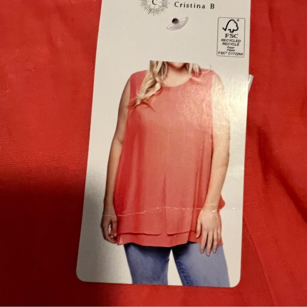 New Cristina B short sleeve top bundle, size 1X women - Picture 4 of 7